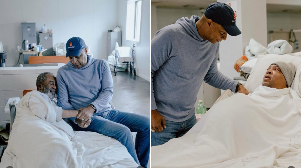 Ex-jogador de beisebol evangeliza enfermos em hospital prisional nos EUA