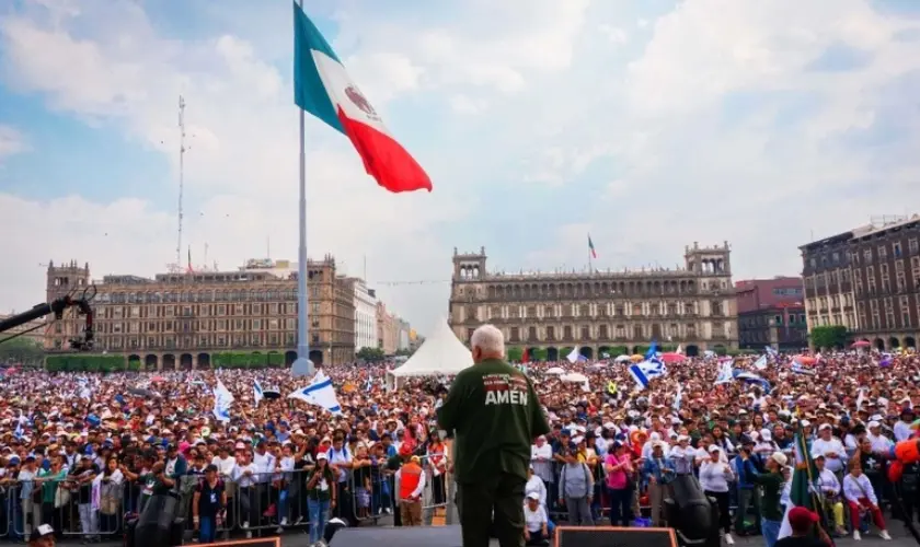 Mais de 60.000 cristãos celebram 30 anos da Marcha por Jesus no México
