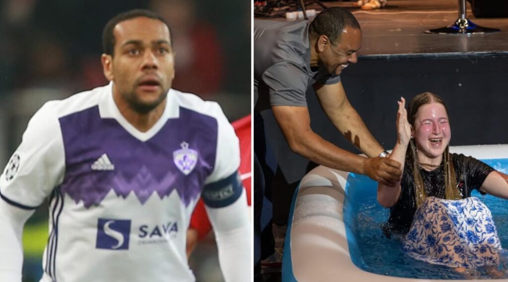 Ídolo do futebol na Eslovênia, brasileiro batiza dezenas no país: “Muitos não conhecem Jesus”