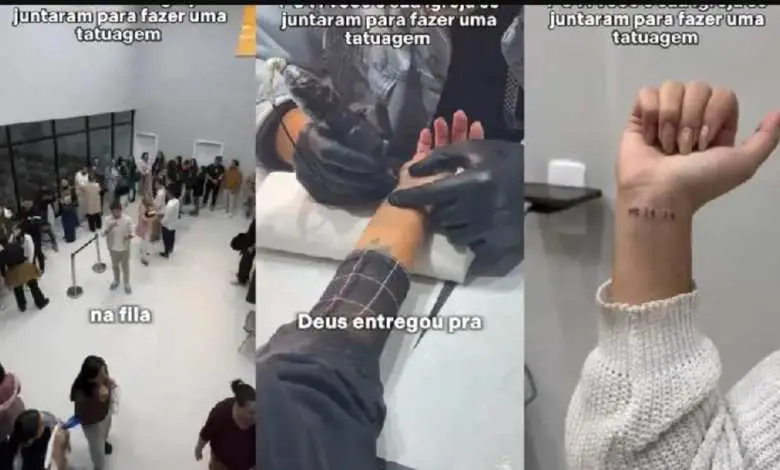 ✒️ Igreja Realiza Sessão de Tatuagem Coletiva e Gera Polêmica nas Redes: “Mateus 24:14” na Pele