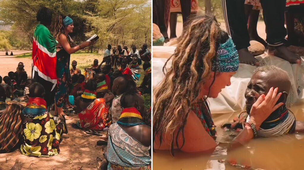 Tribo ouve sobre Jesus pela 1ª vez e cava buraco para ser batizada na selva