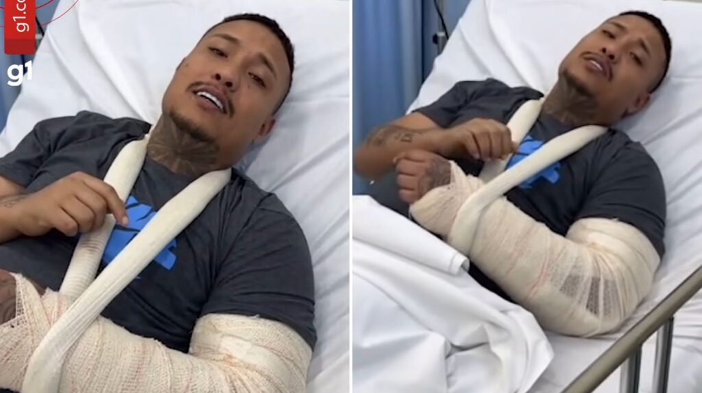 Cantor gospel baleado diz que ‘nasceu de novo’ e canta louvor em hospital