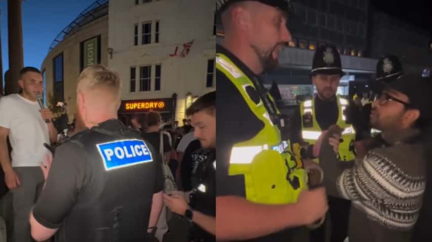 Pregadores de rua são detidos na Inglaterra, mas levam homem a Jesus: “Vale cada algema”