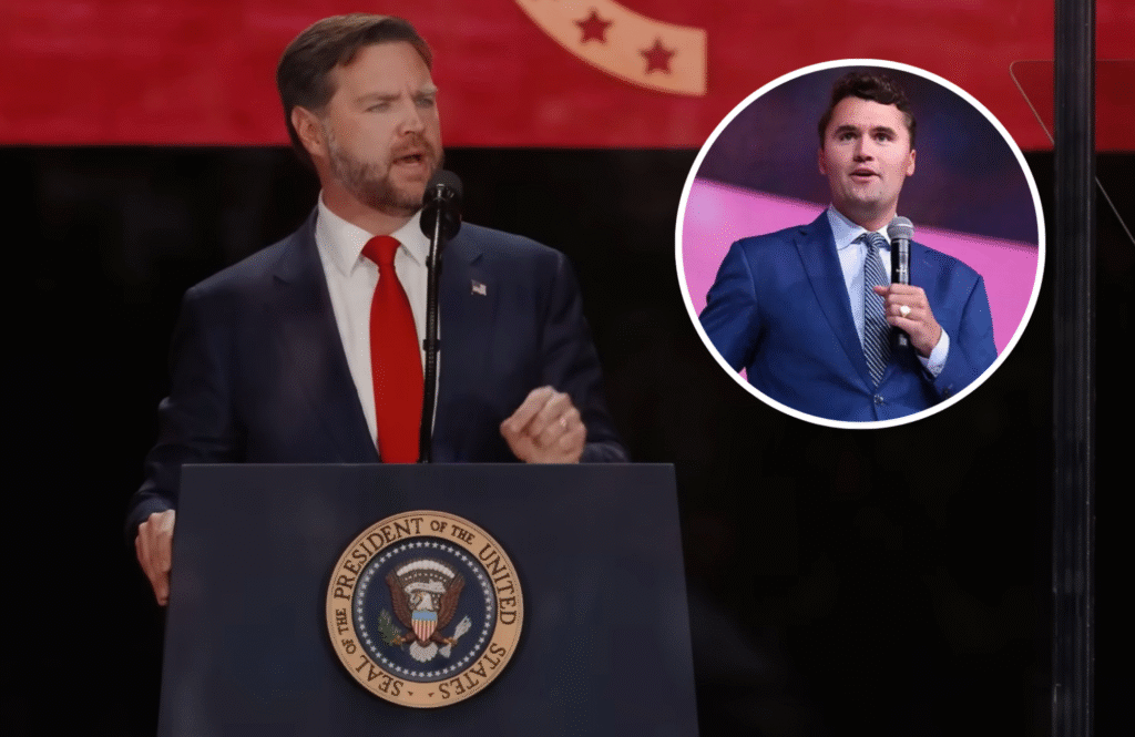 Vice-presidente dos EUA diz que Charlie Kirk o inspirou a falar mais de Jesus publicamente