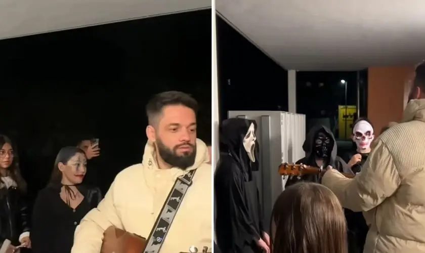 Cristãos evangelizam de porta em porta em Halloween na Suíça