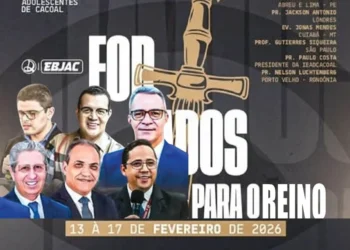 EBJAC 2026 reúne grandes preletores em Cacoal com o tema “Forjados para o Reino”