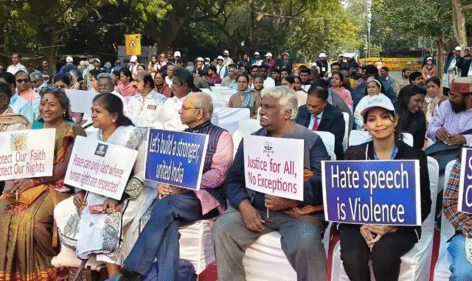 Cristãos protestam contra aumento da perseguição na Índia