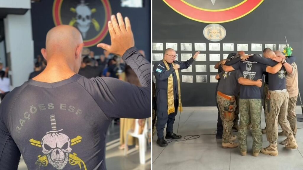 BOPE encerra 2025 com culto a Deus: ‘Vencemos porque o general é Cristo’