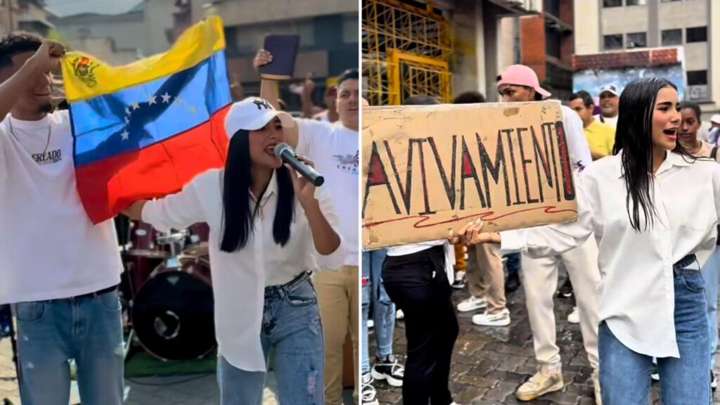 Jovens saem às ruas da Venezuela e oram por avivamento: ‘Deus pode nos livrar’