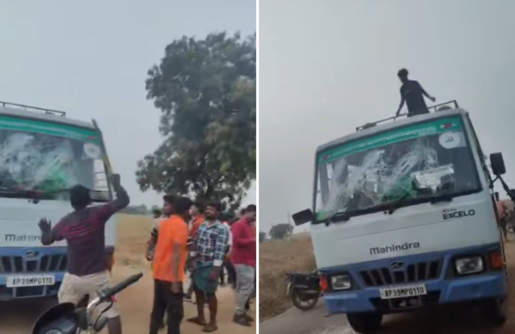 Ônibus com 15 evangelistas é emboscado e atacado por hindus, na Índia