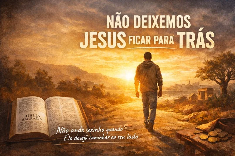 PALAVRA DE VIDA – Não deixemos Jesus ficar para trás