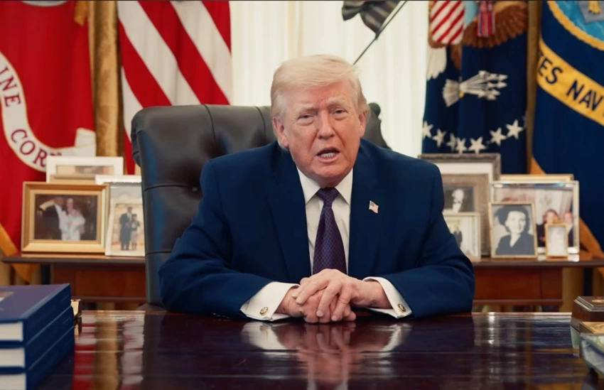 Trump cita o Evangelho de João em mensagem de Páscoa para cristãos do mundo todo