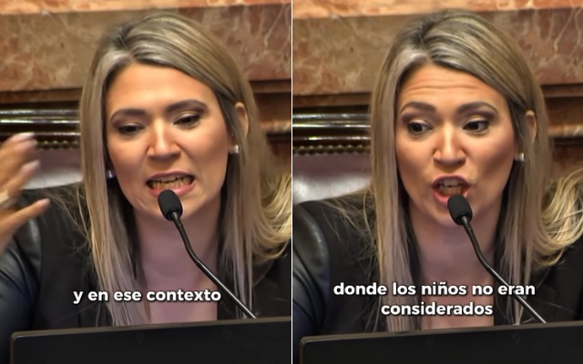 Senadora evangélica presta homenagem a Jesus e surpreende sessão do Senado argentino