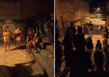 Evangelista faz culto em praça de favela e impacta moradores: “O amor de Deus estava ali”