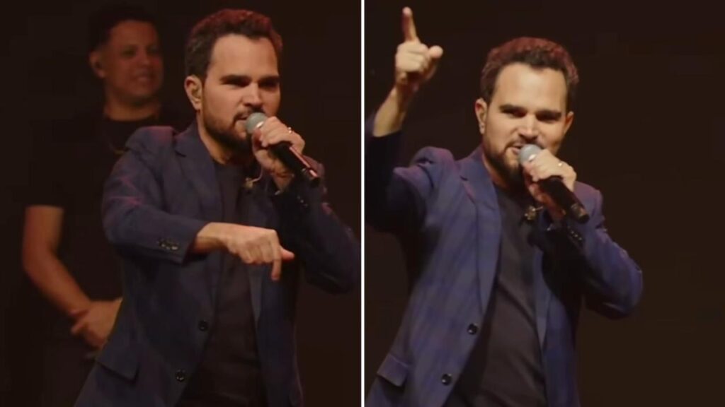 Em culto, Luciano Camargo exalta Jesus como “único astro” digno de adoração