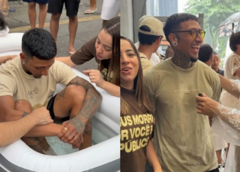 Ateu aceita Jesus e é batizado em evangelismo na Avenida Paulista: ‘Deus agiu’