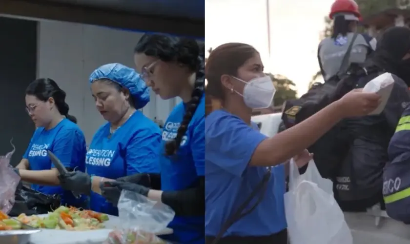 Missão humanitária abre cozinha na Venezuela para distribuir refeições a vítimas de terremotos