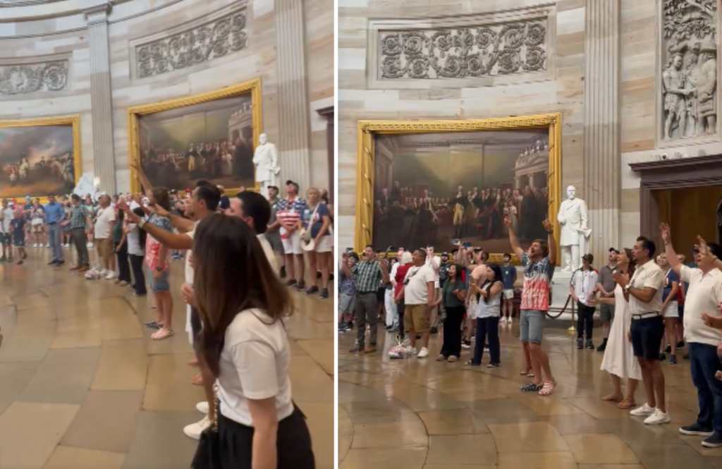 Culto de louvor no Capitólio marca celebração dos 250 anos dos EUA