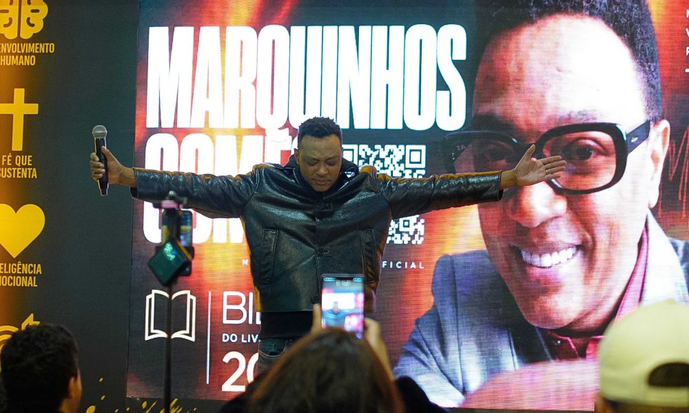 Marquinhos Gomes leva sua história de superação à Bienal do Livro em São Paulo
