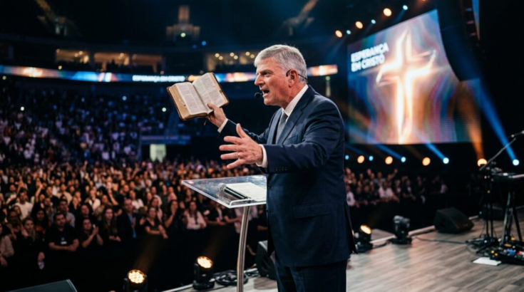 Franklin Graham clama por arrependimento durante evento em Manchester